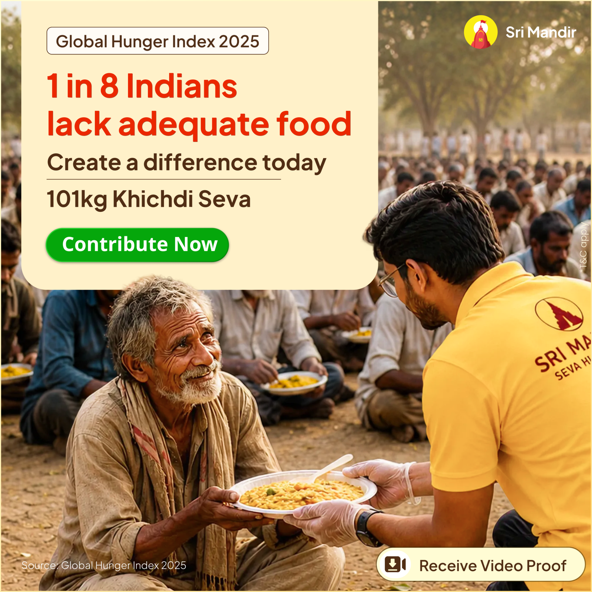Sri Mandir - Seva Facebook ad