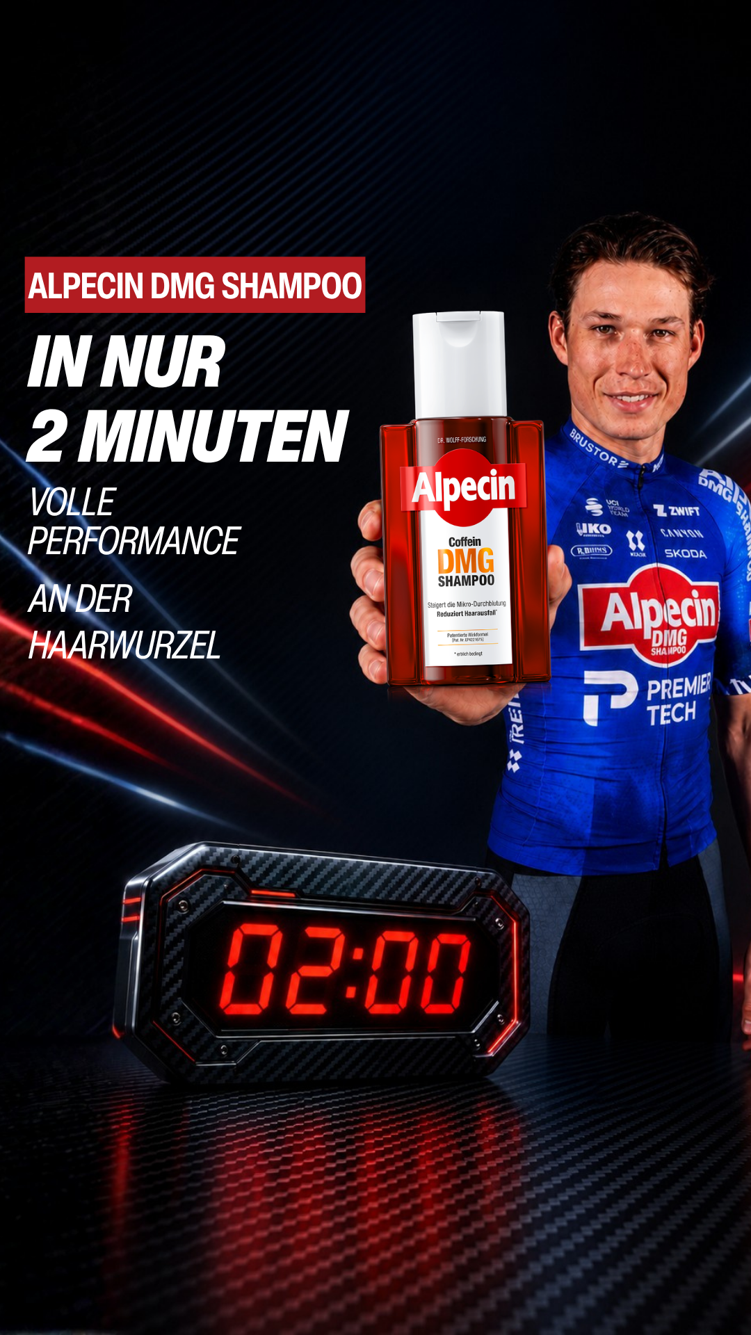 Alpecin Facebook ad