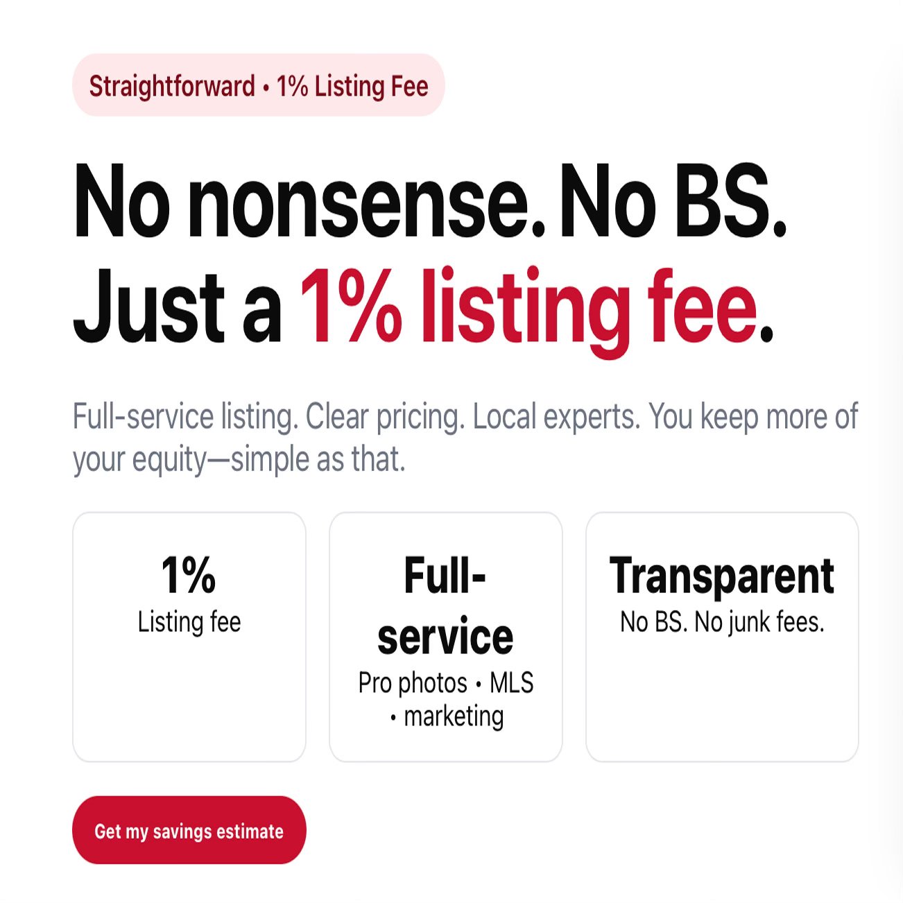 Kevin Hart - Hart Homes Group Facebook ad: Sell Your Home for Only 1% Listing Fee…