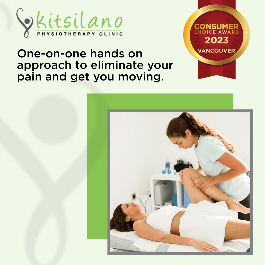 Kitsilano Physiotherapy Clinic Facebook ad: Kitsilano Physiotherapy Clinic has been a leader in…