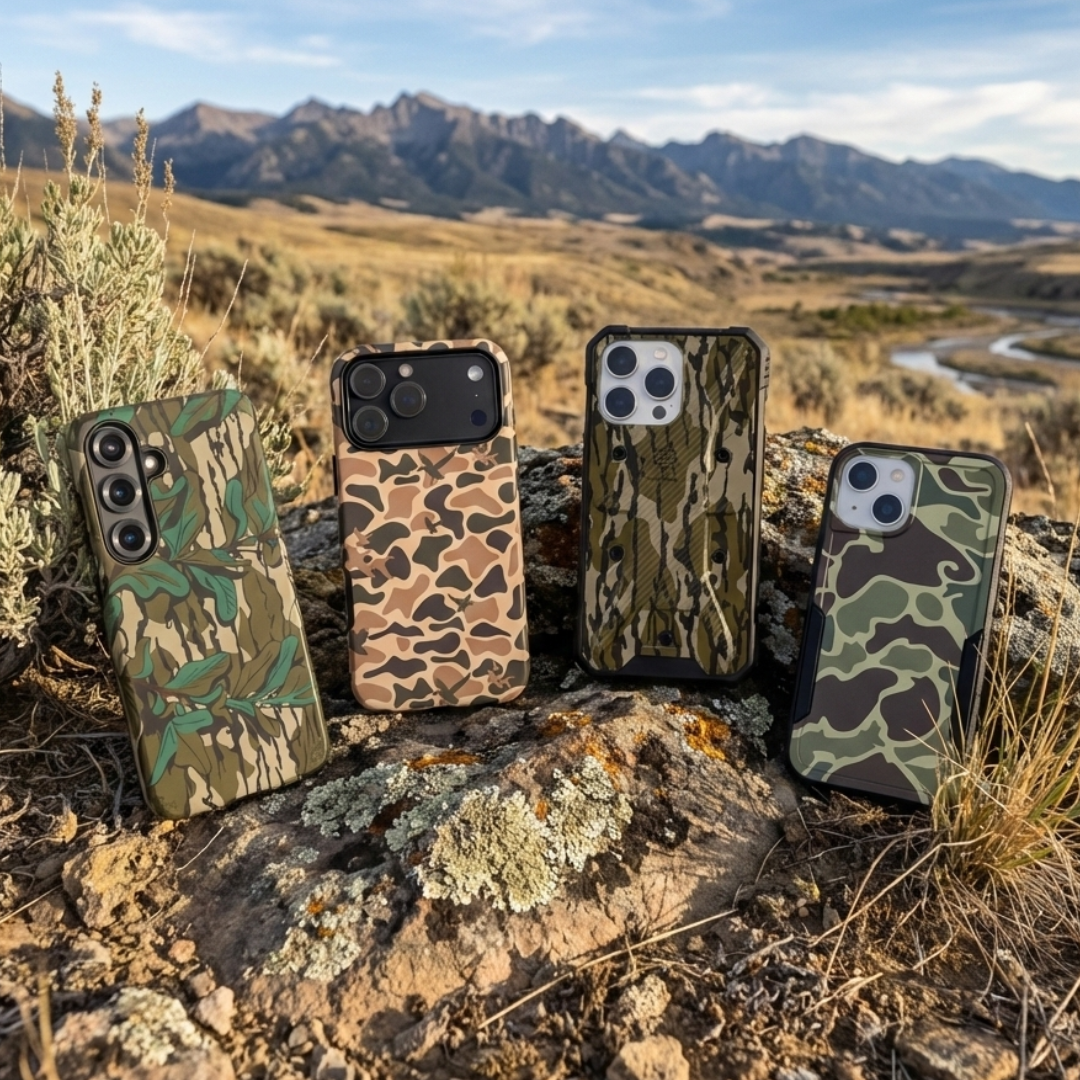 Kamo Skinz Facebook ad: Phone Cases For Any Adventure