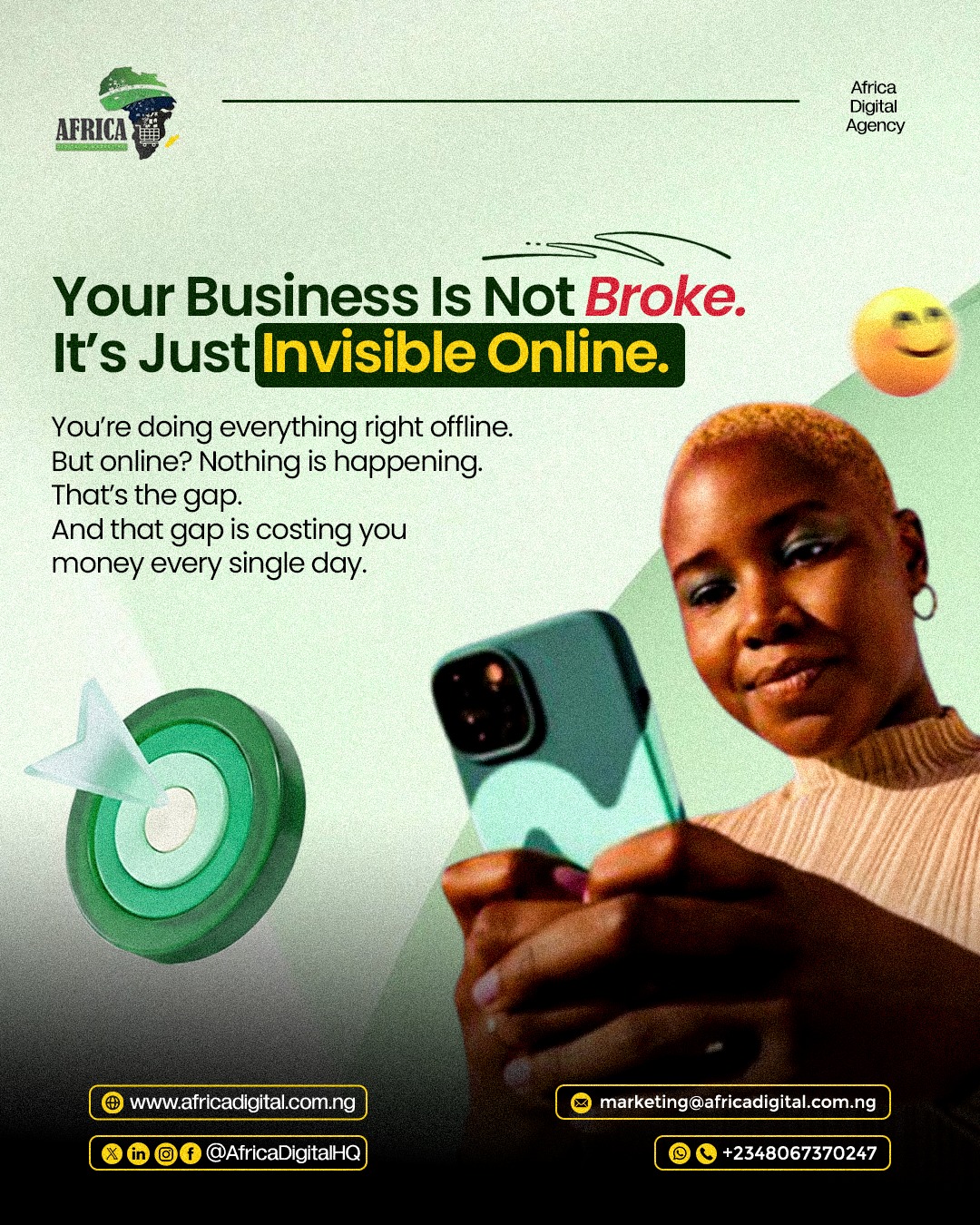 Africa Digital Agency Facebook ad: Digital & Growth Marketing Company in Lagos » Top Digital…