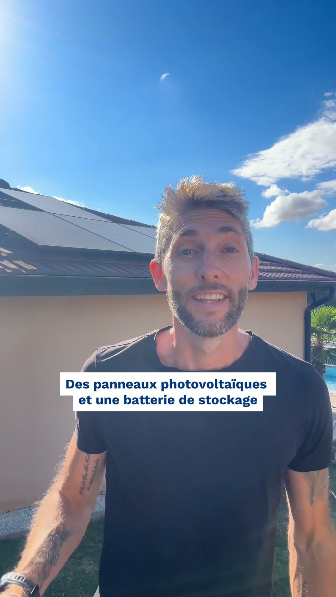 EDF solutions solaires Facebook ad: Économisez jusqu'à 80% sur votre facture