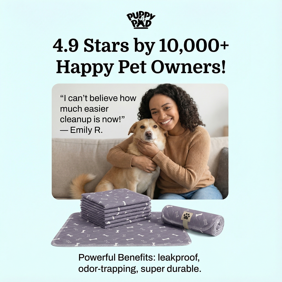PuppyPad Facebook ad
