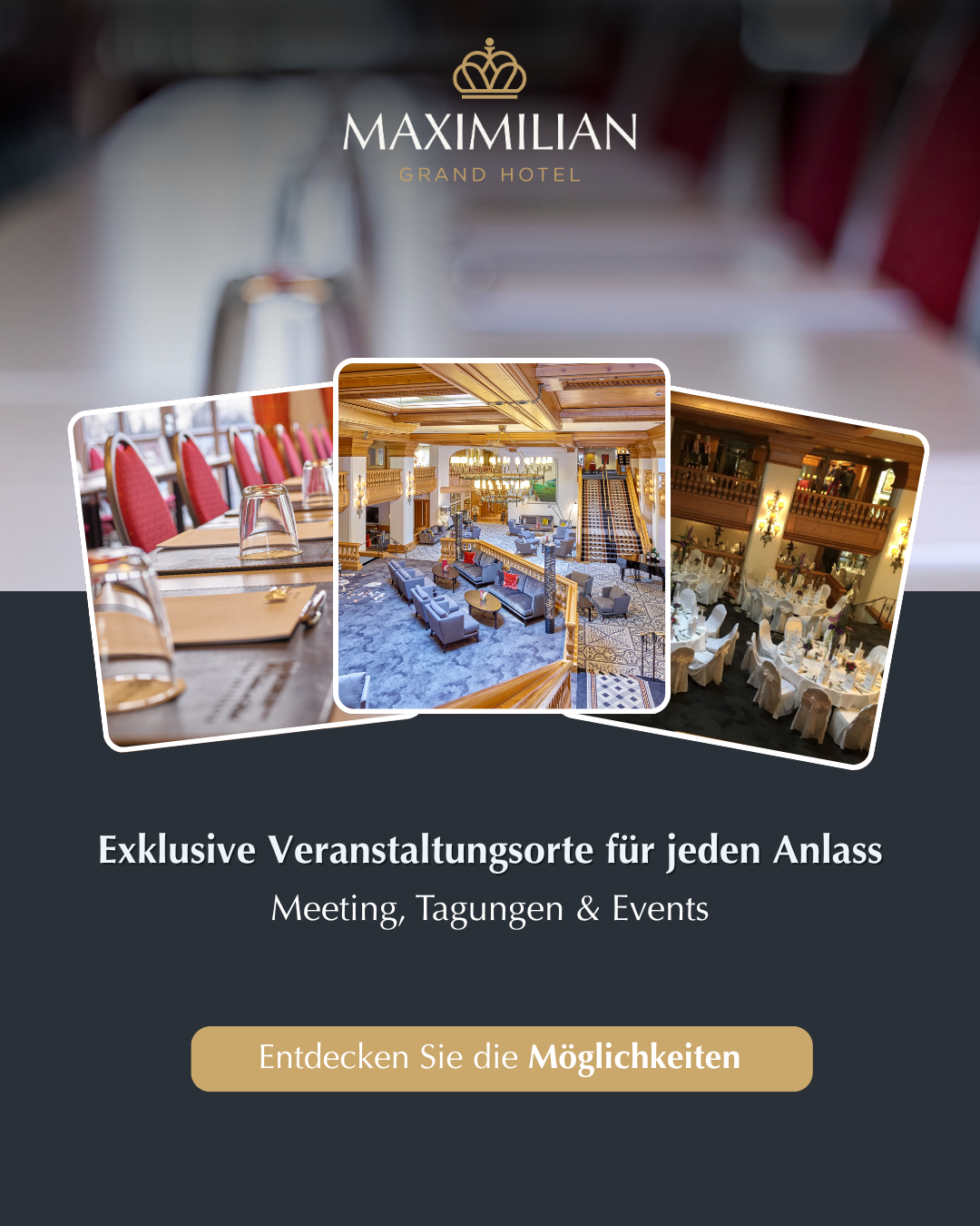 Hotel Maximilian Facebook ad from Jul 3, 2026