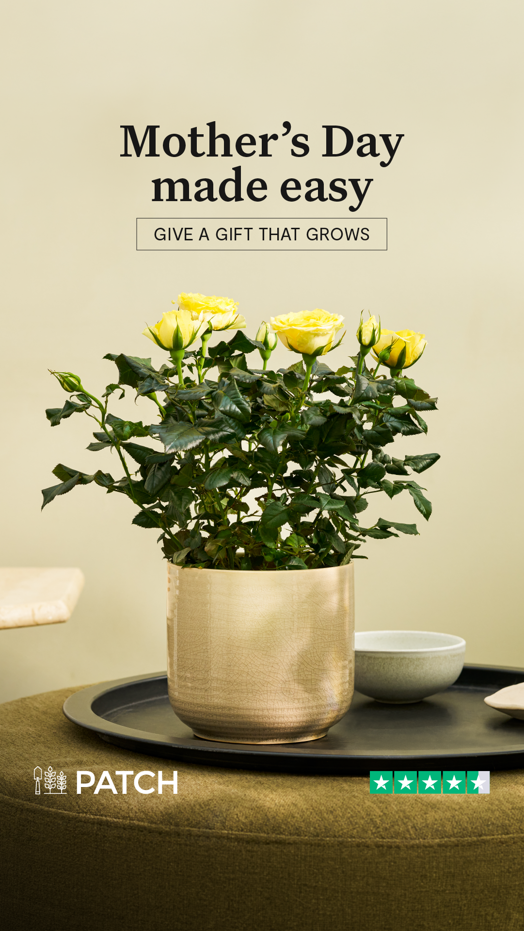 Patch plants Facebook ad