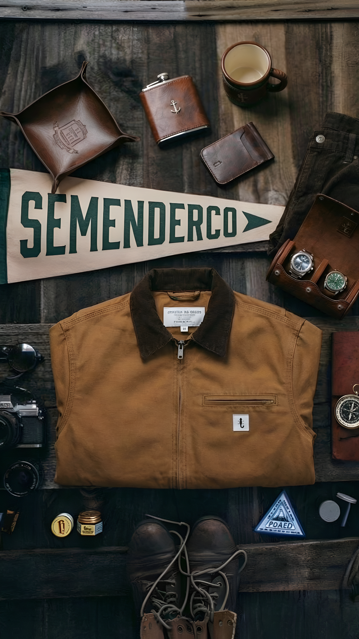 Semender Leather Goods Facebook ad
