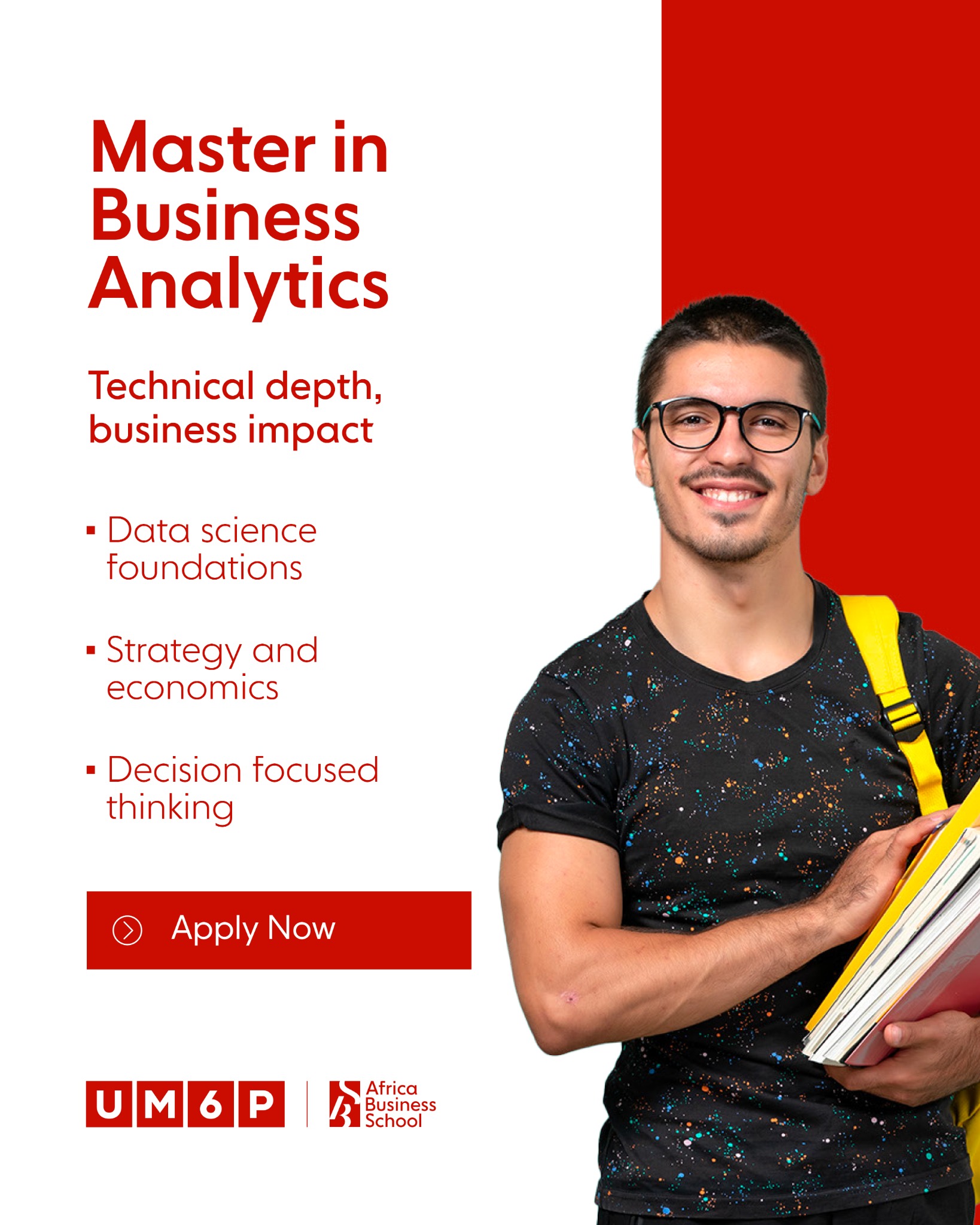 Africa Business School Facebook ad