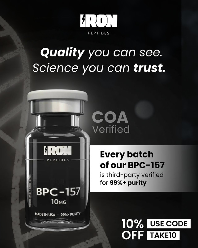 Iron Tidez Facebook ad from Apr 24, 2026