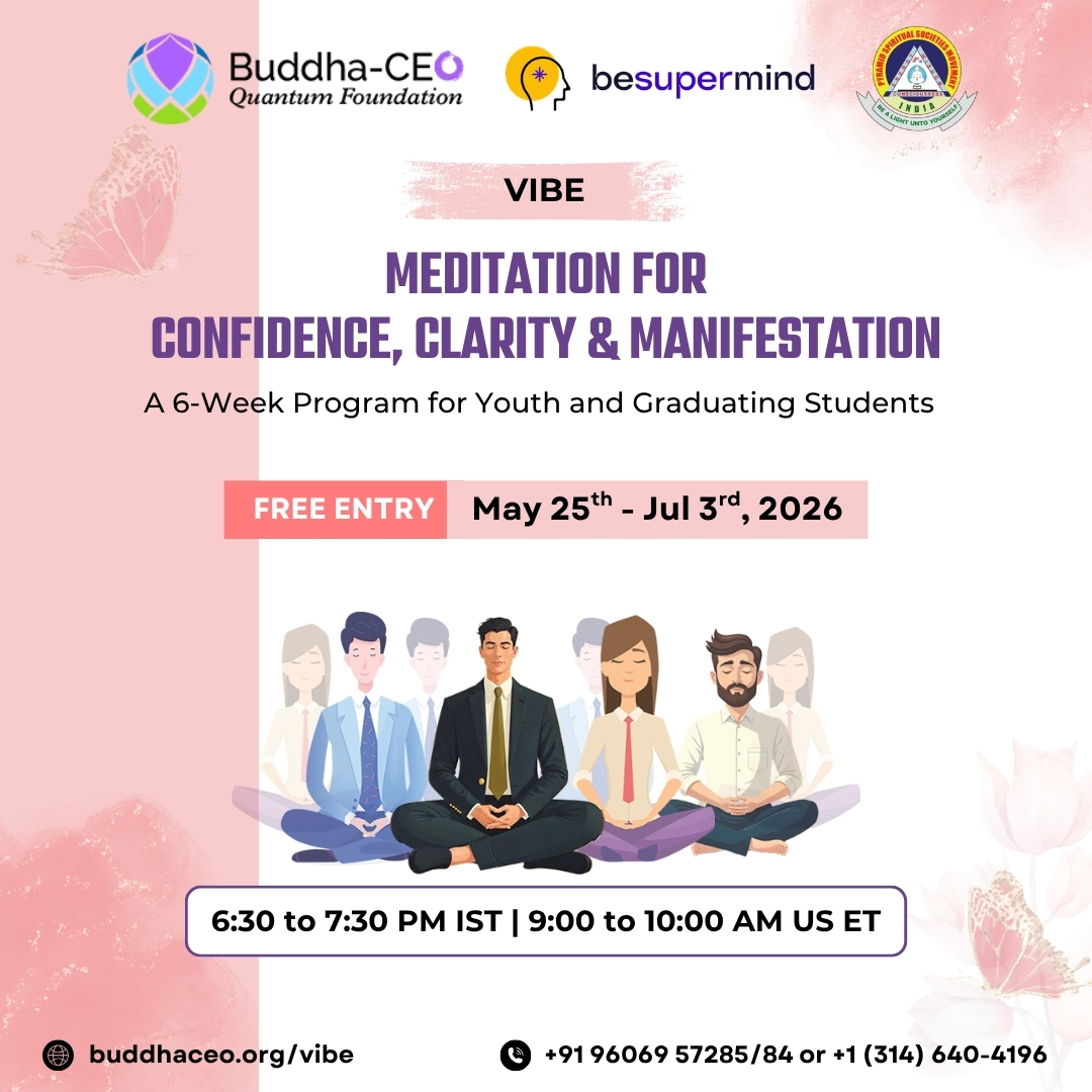 Buddha-CEO Quantum Foundation Facebook ad