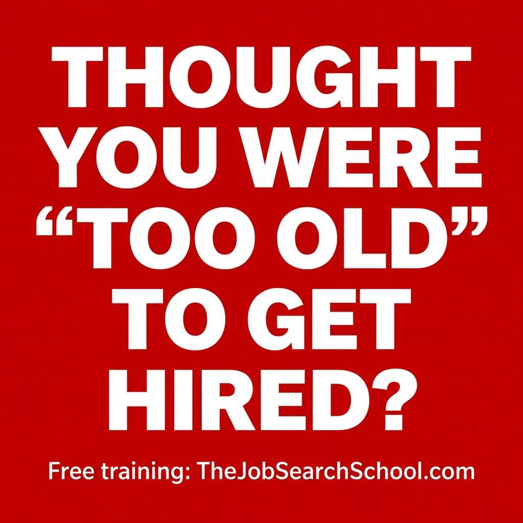 The Job Search School Facebook ad