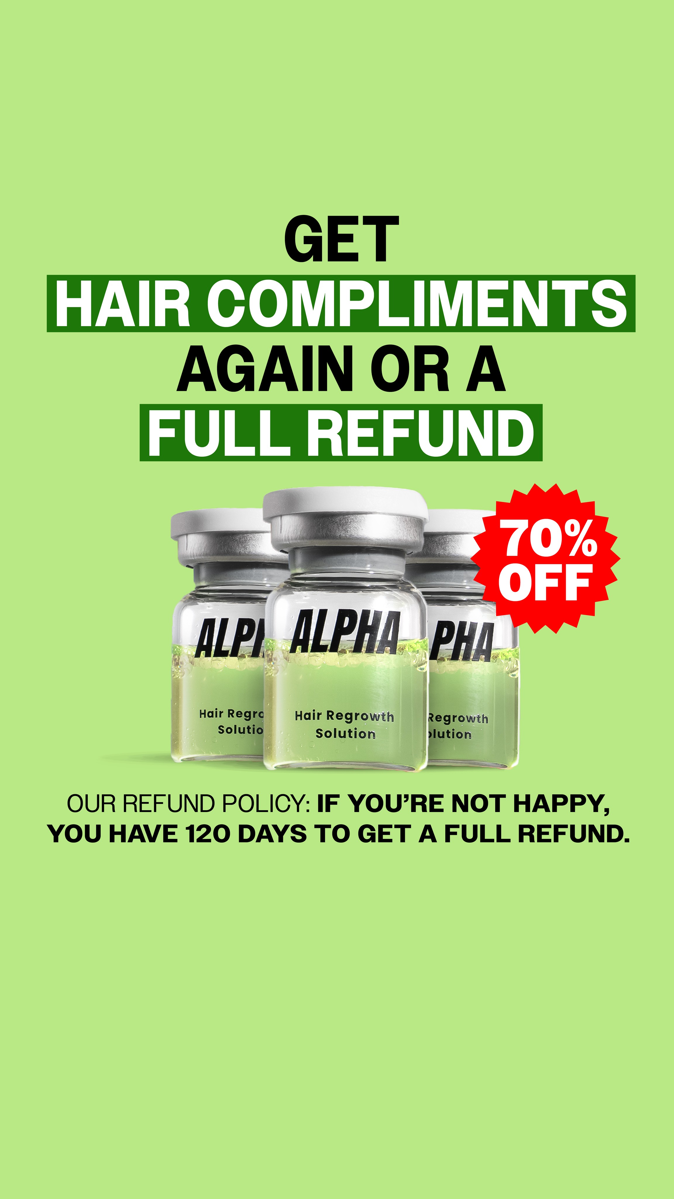 AlphaInfuse Facebook ad