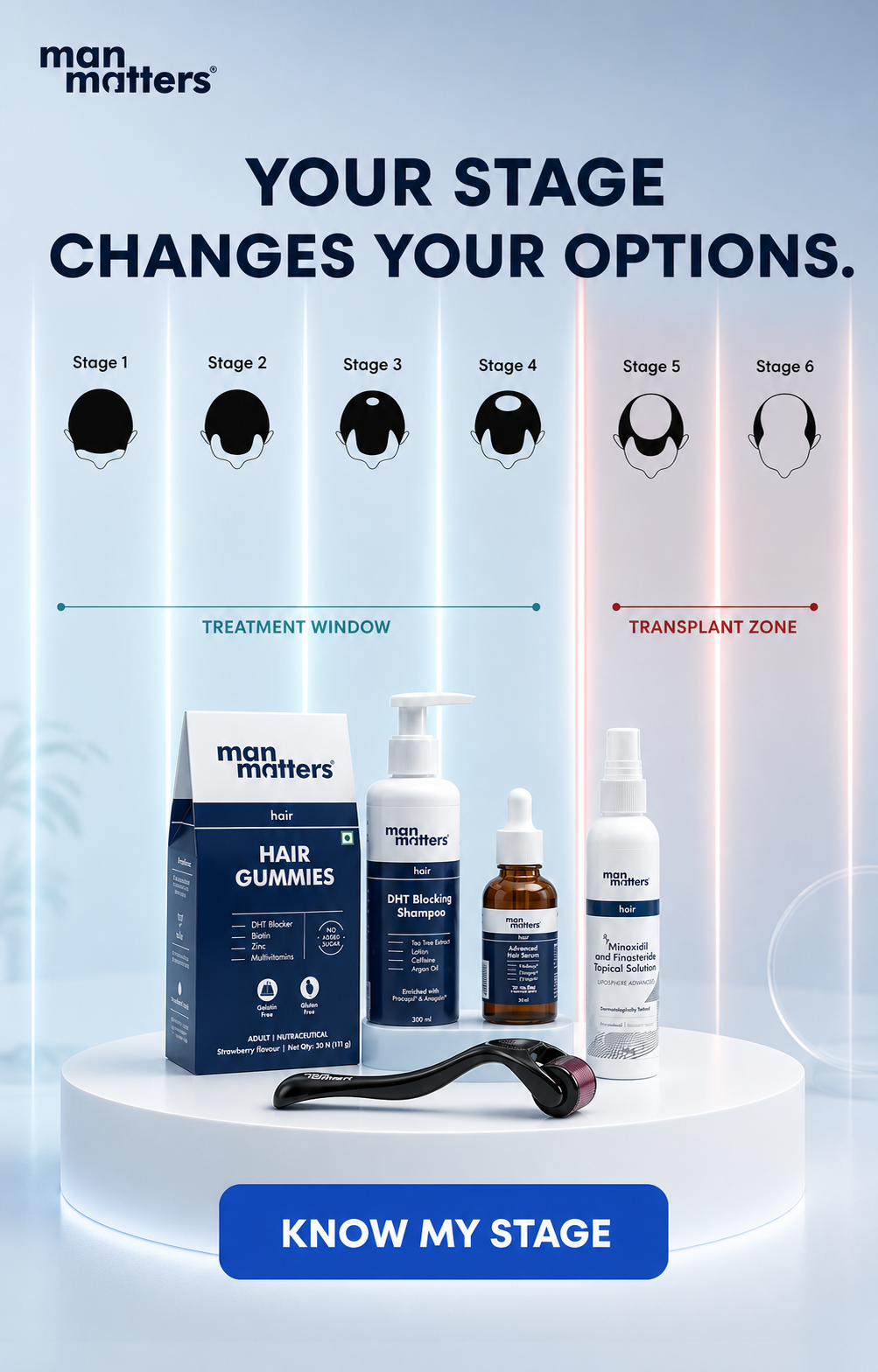 Hair Matters by Man Matters Facebook ad