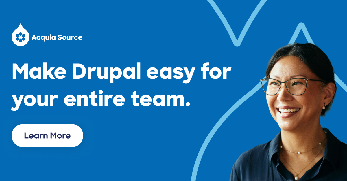 Acquia Facebook ad