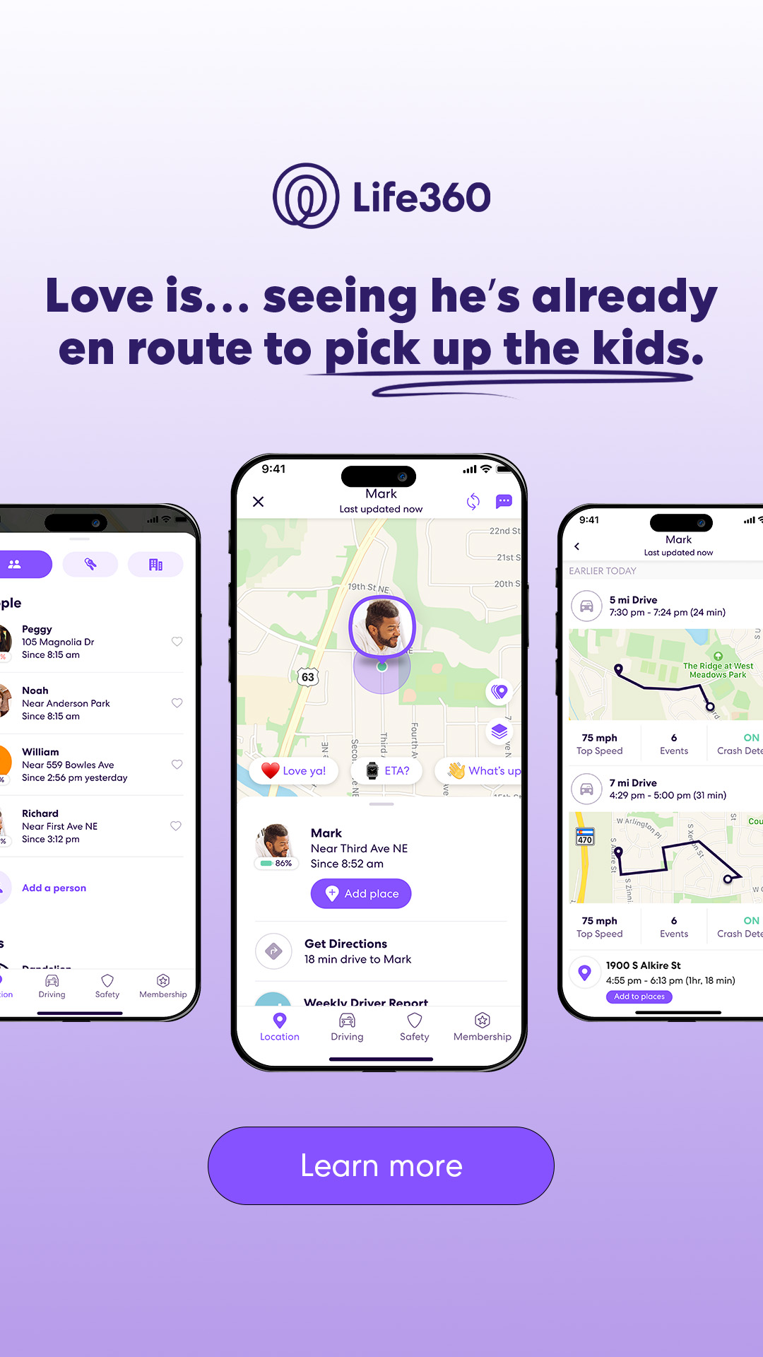 Life360 Facebook ad