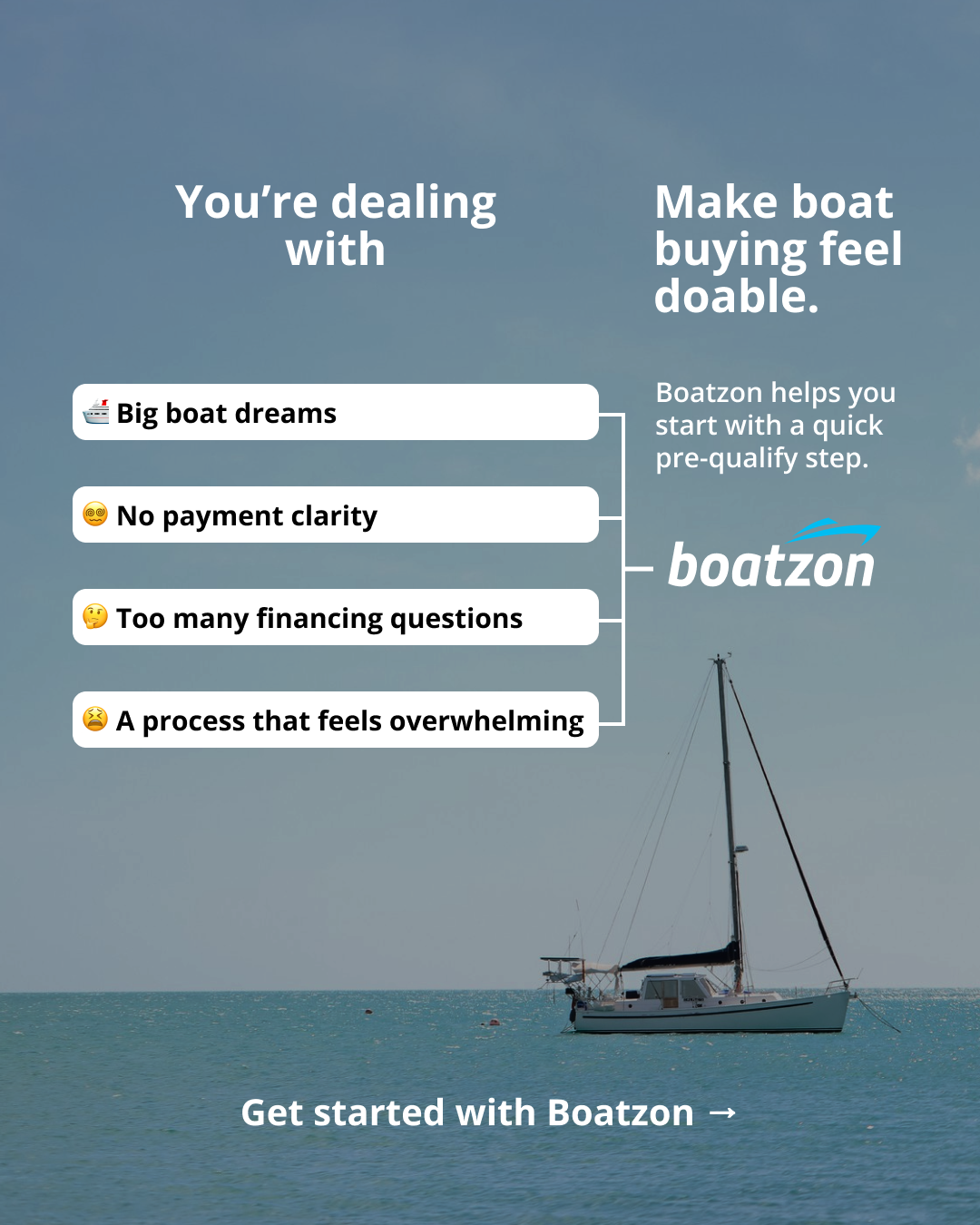 Boatzon Facebook ad