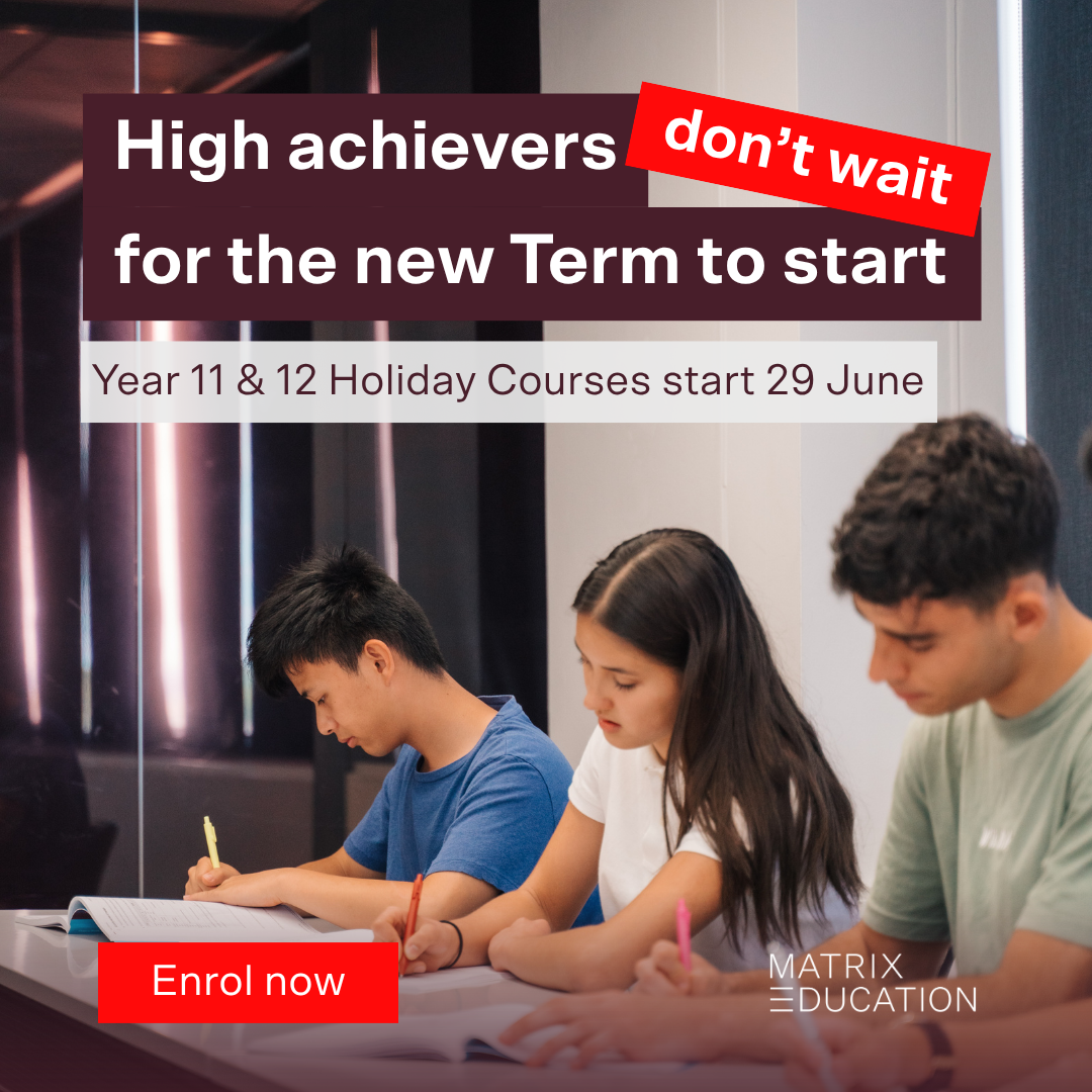 Matrix Education Facebook ad