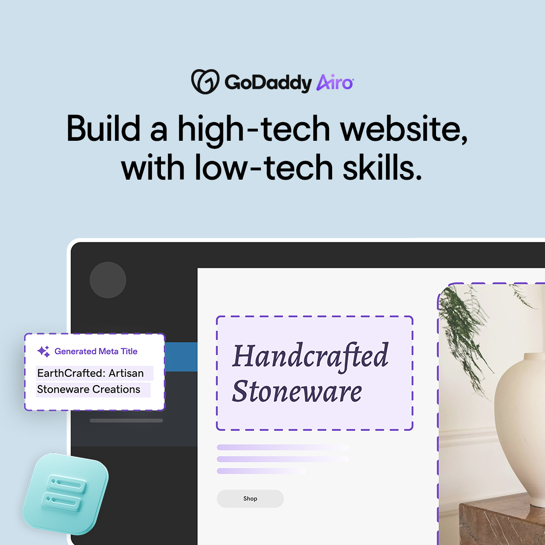 GoDaddy Facebook ad