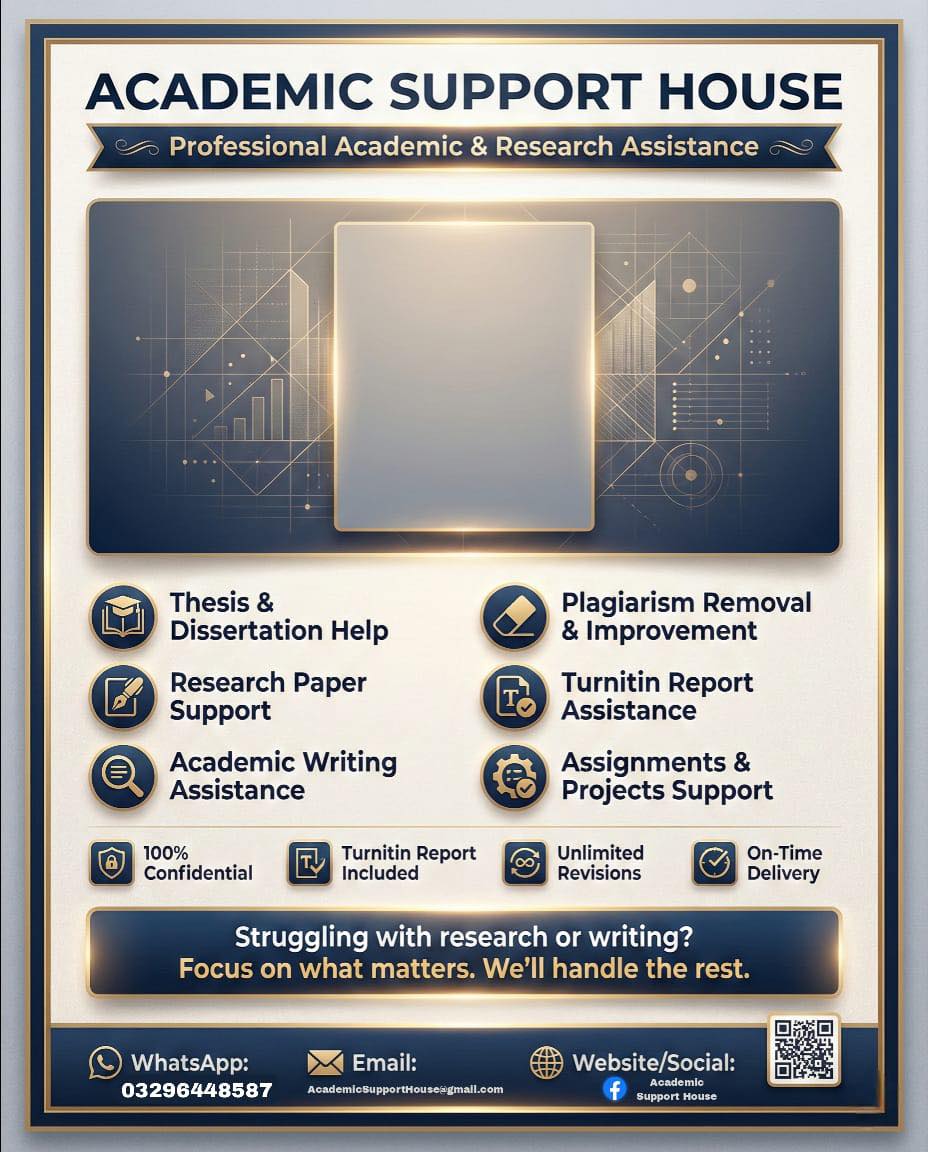 Academic Support House Facebook ad: Professional Thesis & Research Support