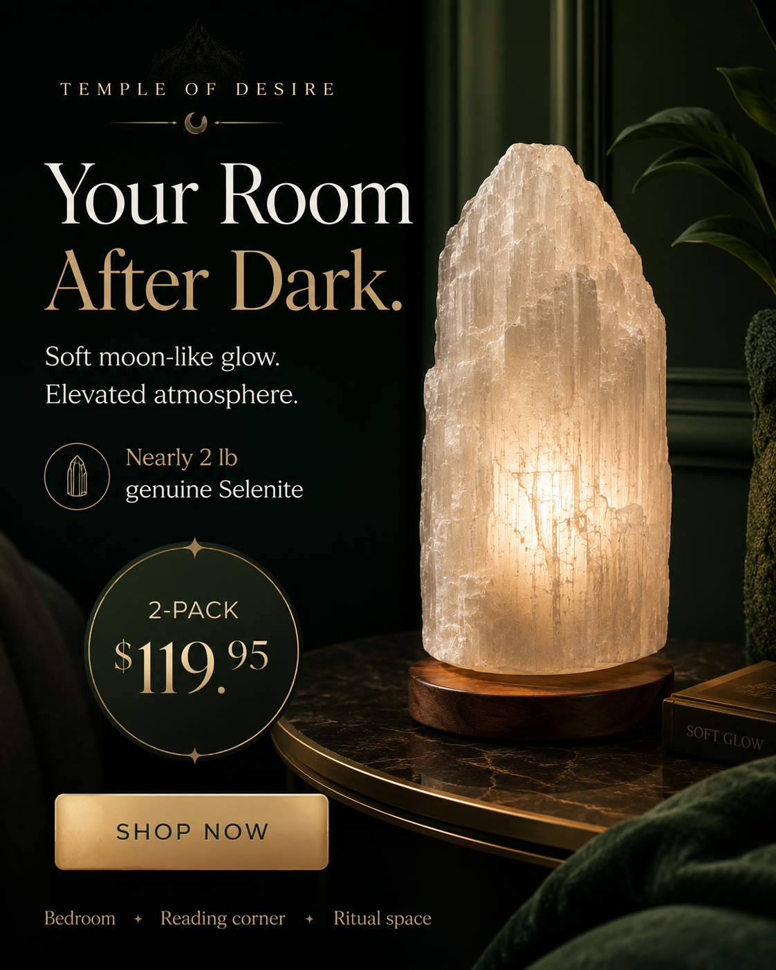Temple of desire  Facebook ad