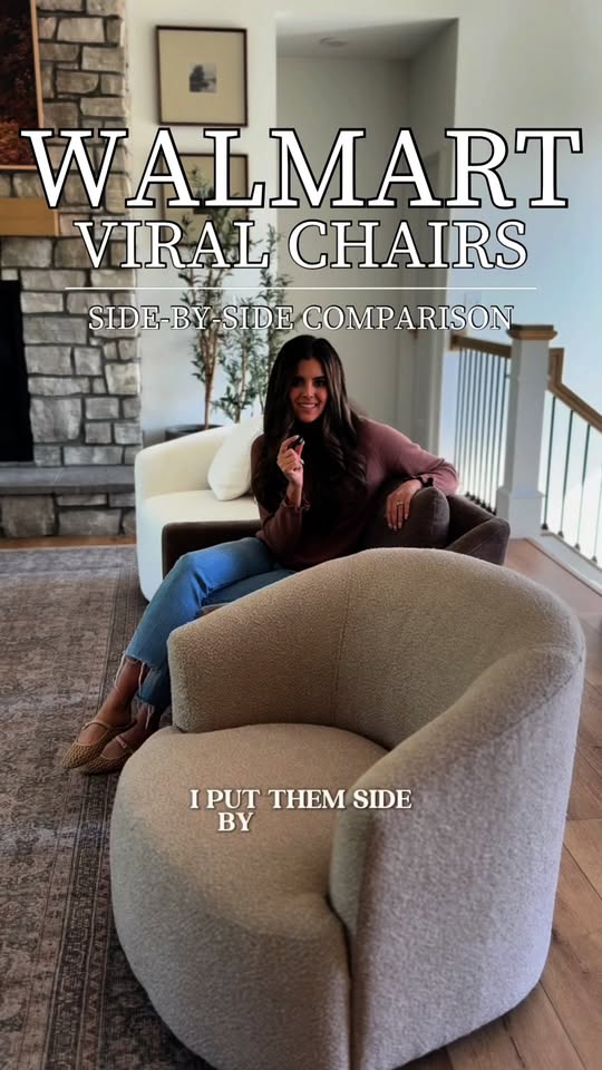 Pleasantlybuilt Facebook ad: 3 Walmart Swivel Chairs