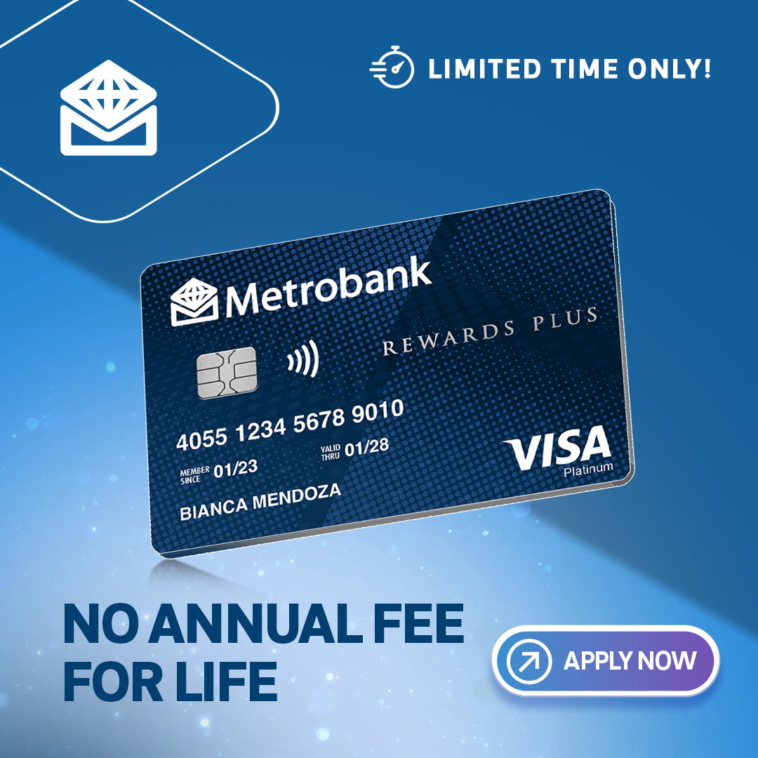 Metrobank Card Facebook ad