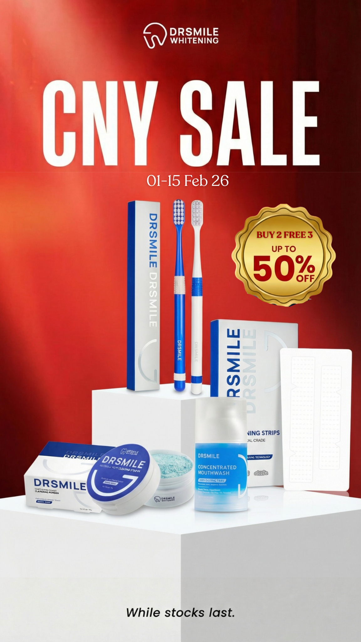 Dr Smile Whitening Solution Facebook ad