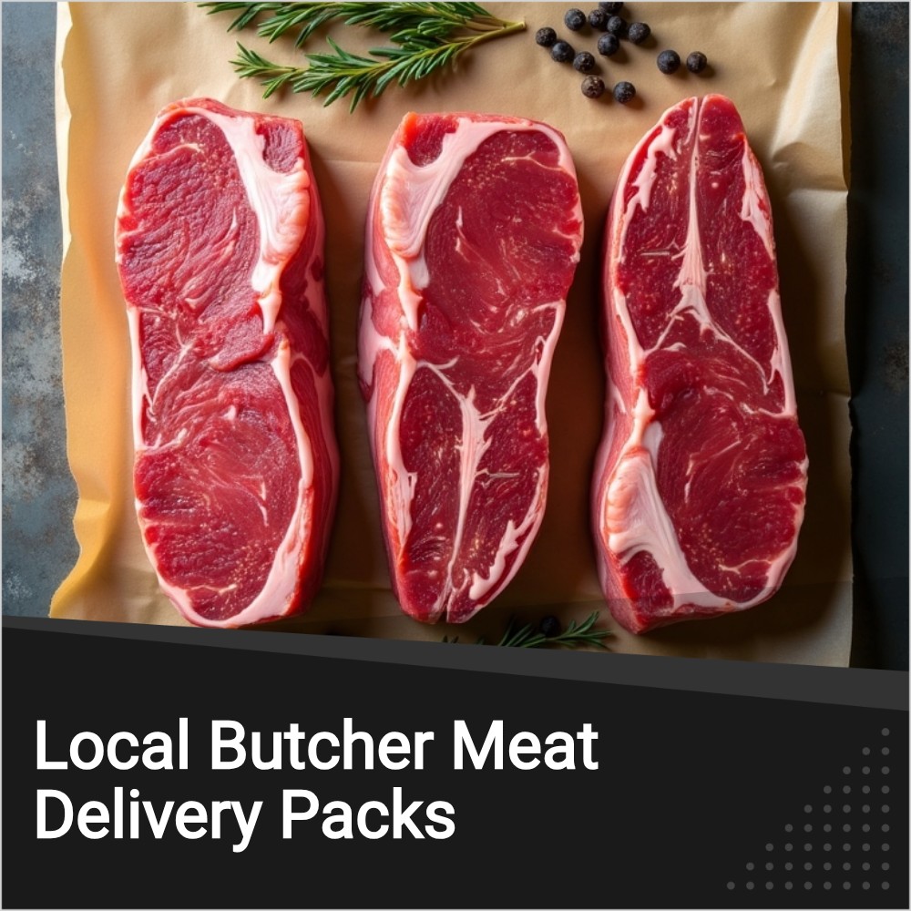 FAQArena Frontier Facebook ad: Local Butcher Meat Delivery Packs!