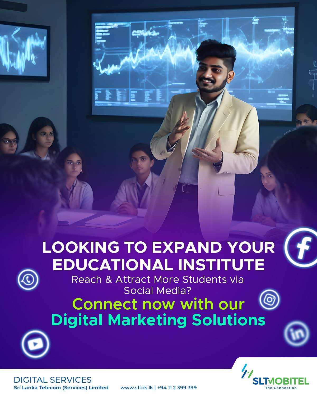SLT Digital Services Facebook ad