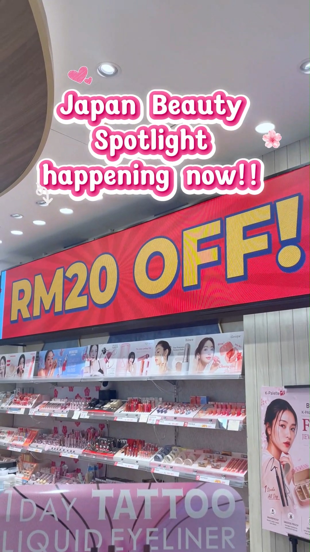 AINZ & TULPE Malaysia Facebook ad: JAPAN BEAUTY SPOTLIGHT IS HERE!