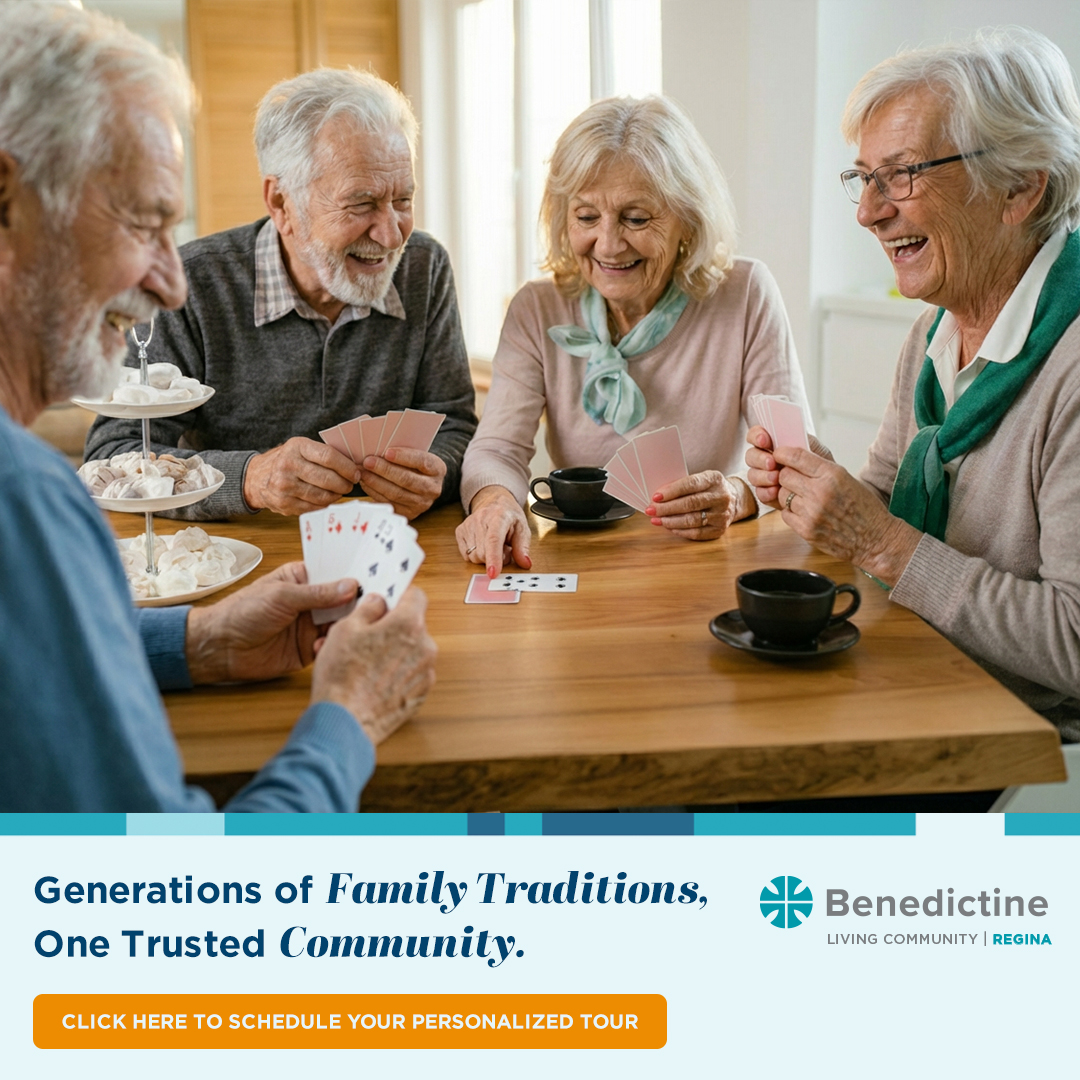 Benedictine Living Community-Regina Facebook ad: Supported Senior Apartments