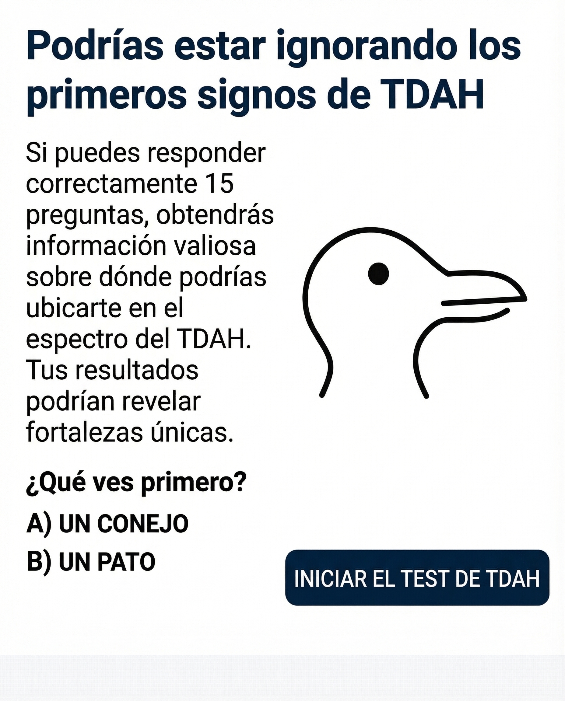 Personality Test: Created by Experts  Facebook ad