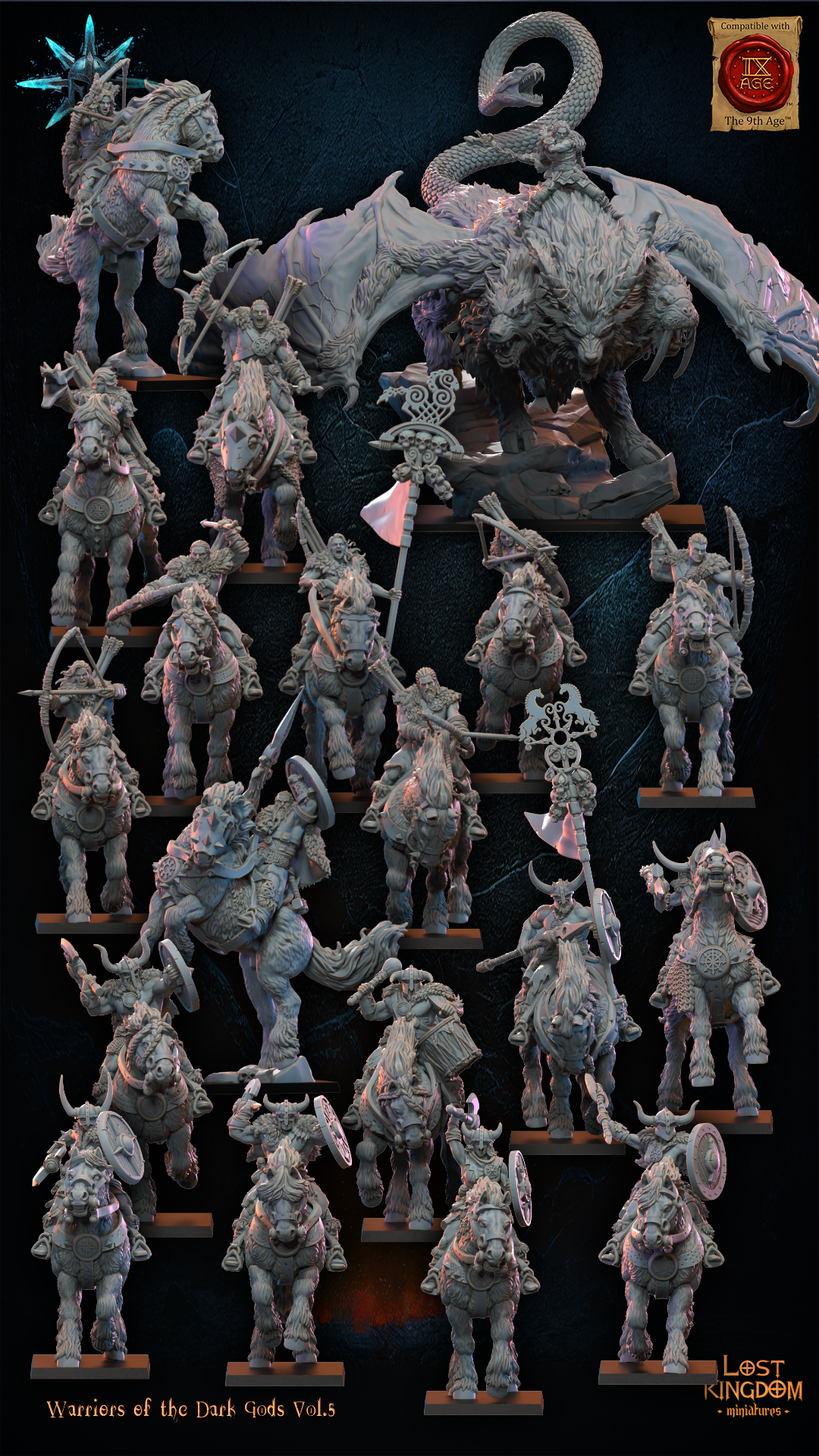 Lost Kingdom Miniatures Facebook ad from Jul 1, 2026