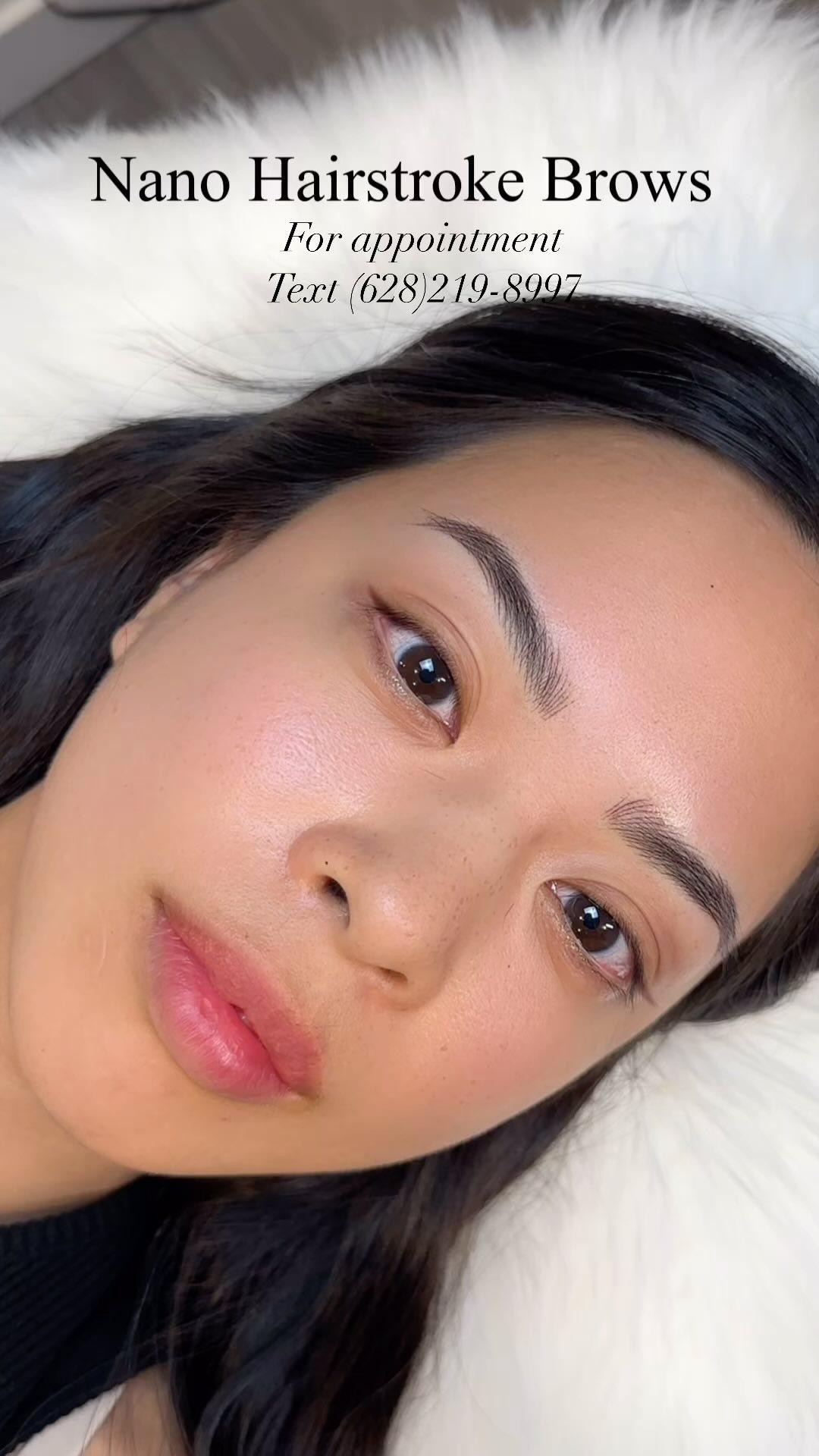 Tiffany Beaute Facebook ad: hello to natural perfection with our precise technique.
