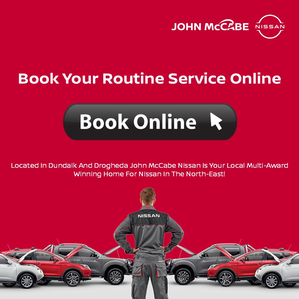 John McCabe Nissan Dundalk & Drogheda Facebook ad