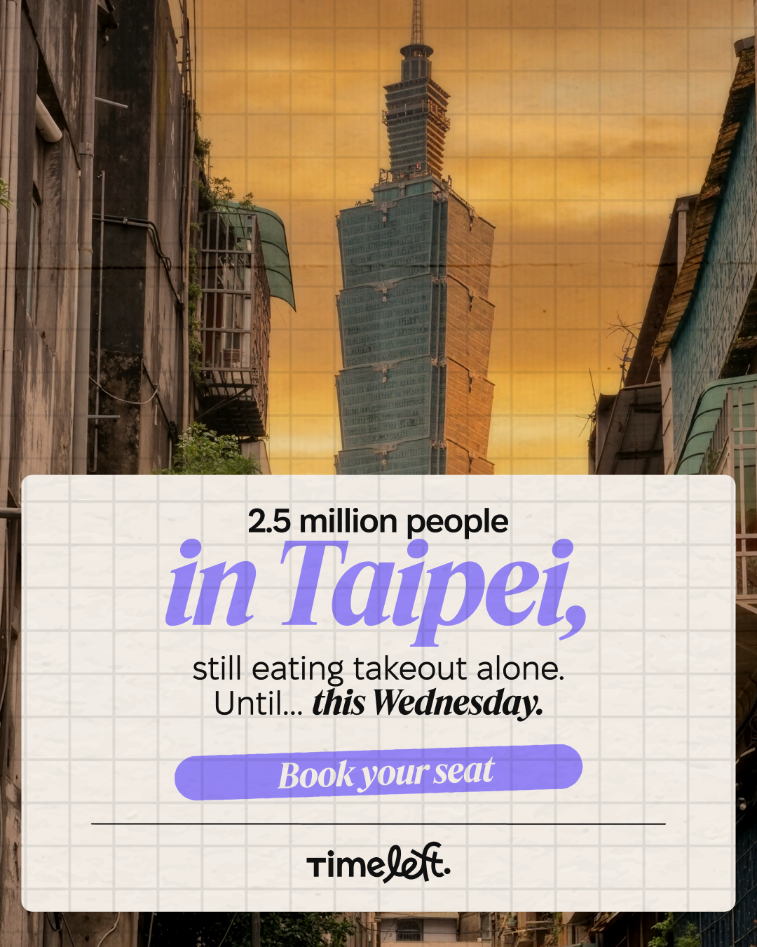 Timeleft Facebook ad