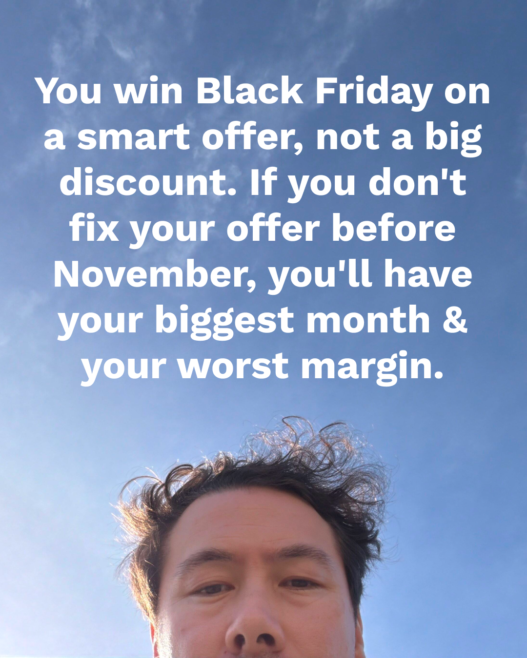 Foundr Facebook ad: Let's make this your most profitable BFCM yet.