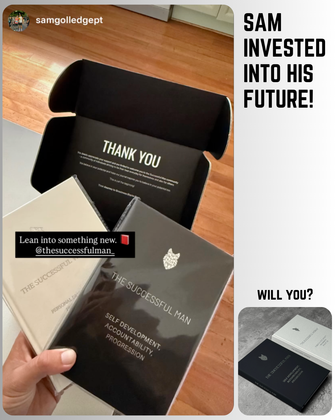 The Successful Man Facebook ad