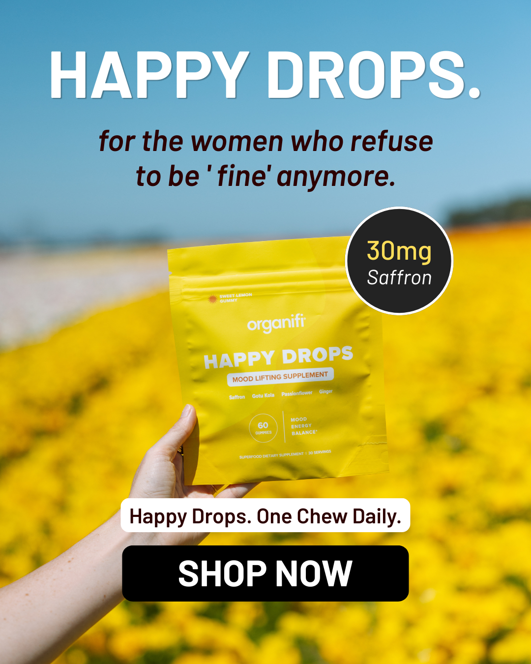 organifi Facebook ad