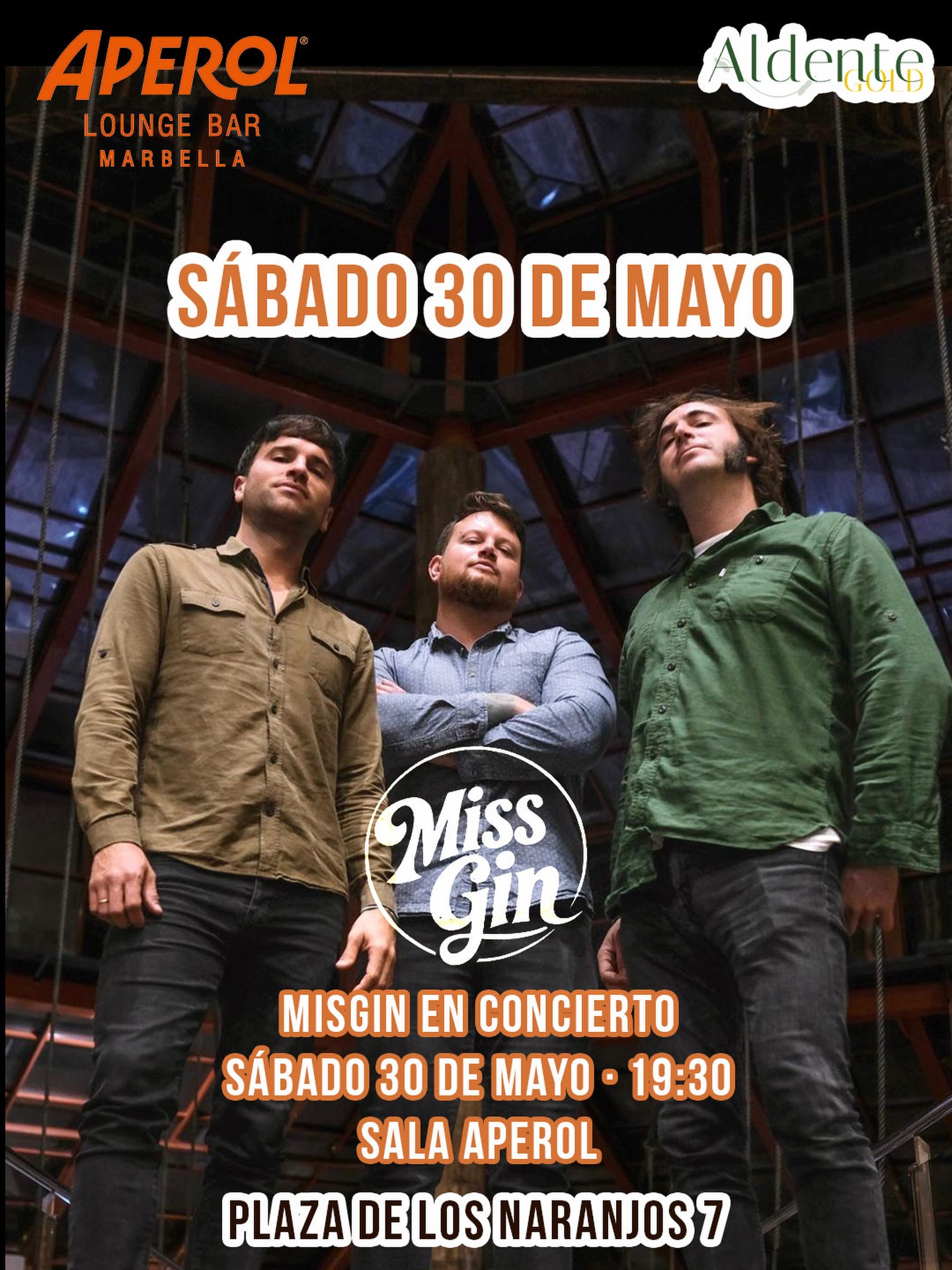 aperolspritz.marbella Facebook ad: EL TARDEO DEL 30 DE MAYO TIENE BANDA…