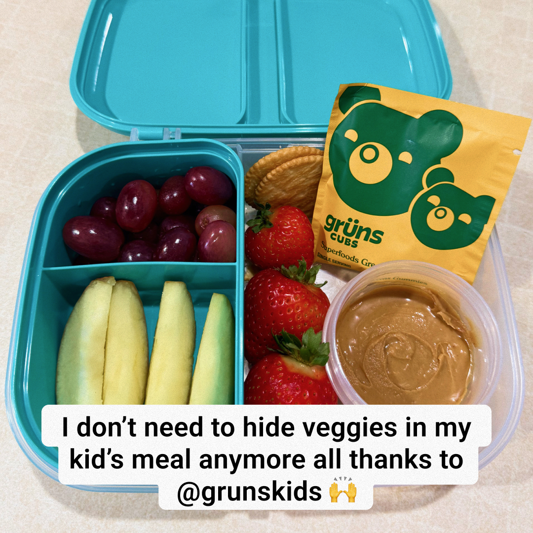 Grüns Kids Facebook ad