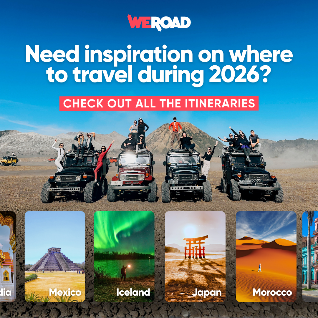 WeRoad Travel Facebook ad