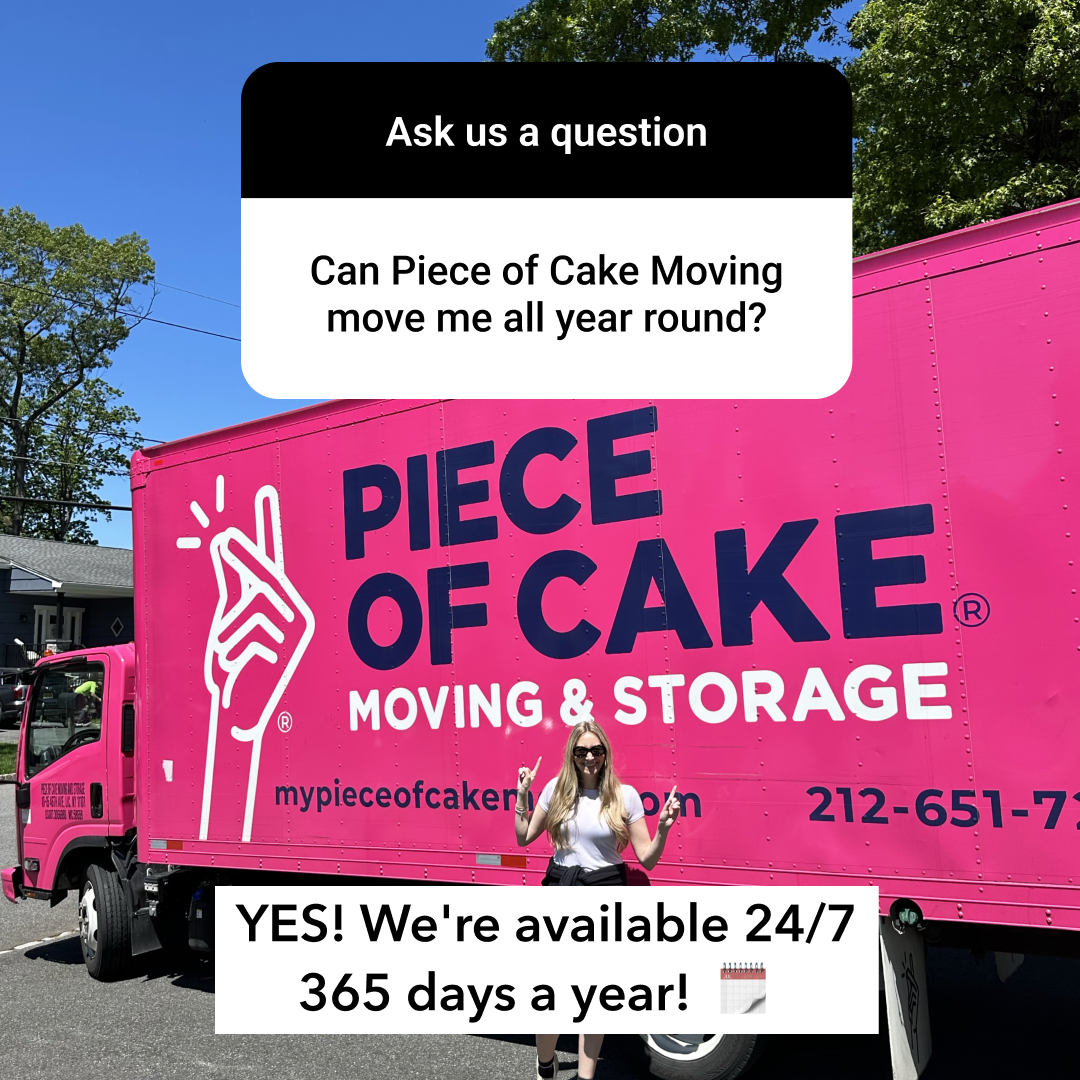 Piece of Cake Moving & Storage Facebook ad