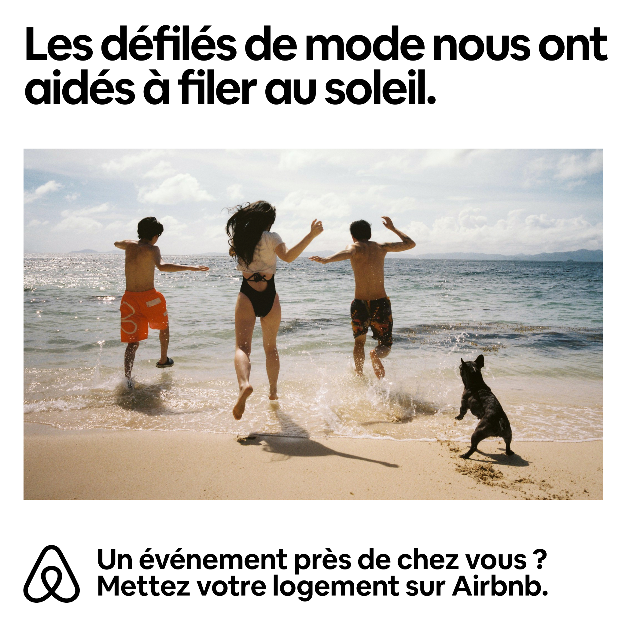 Airbnb Facebook ad