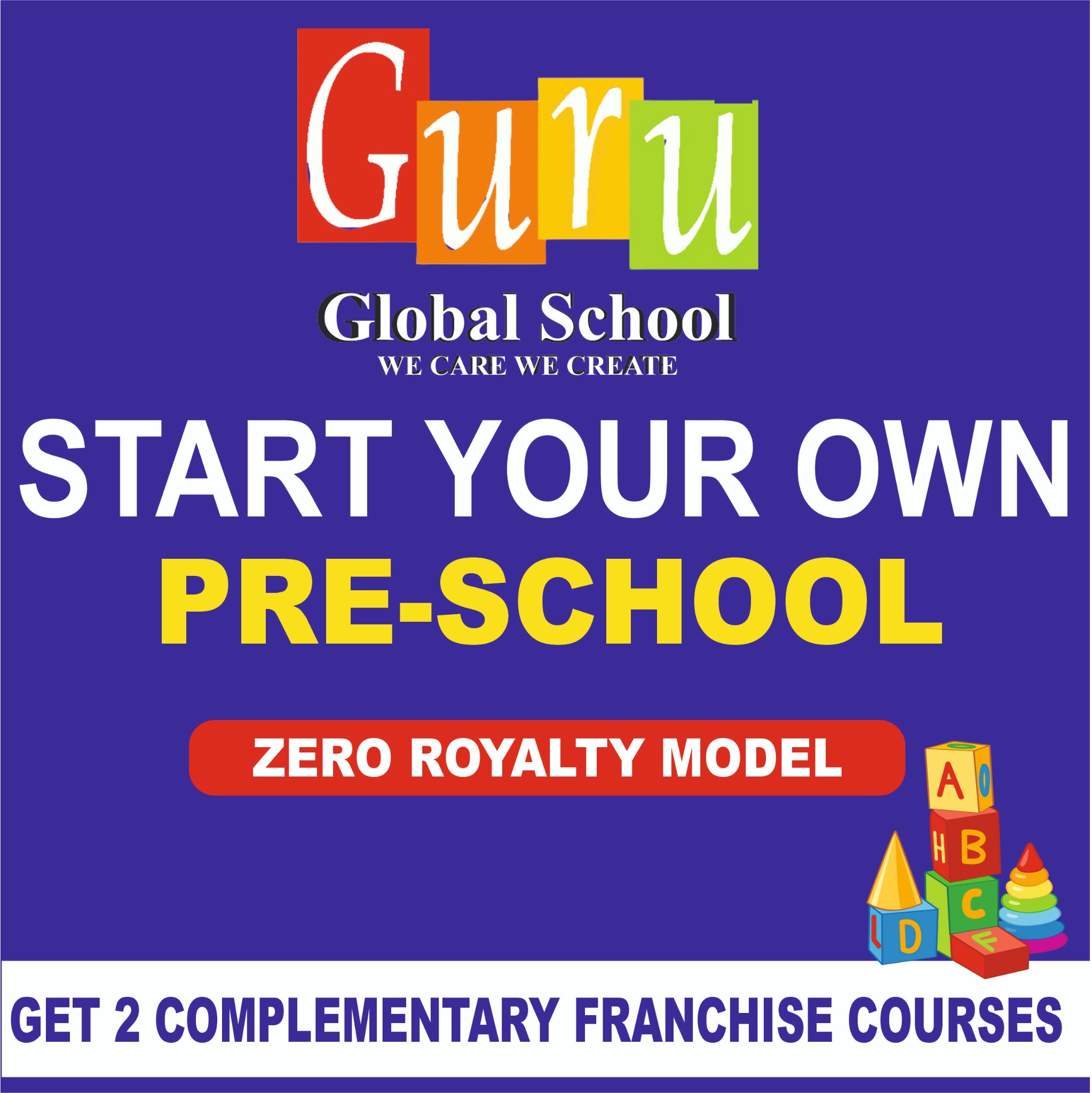 Guru Global school Facebook ad: Profitable Preschool Franchise Opportunity!