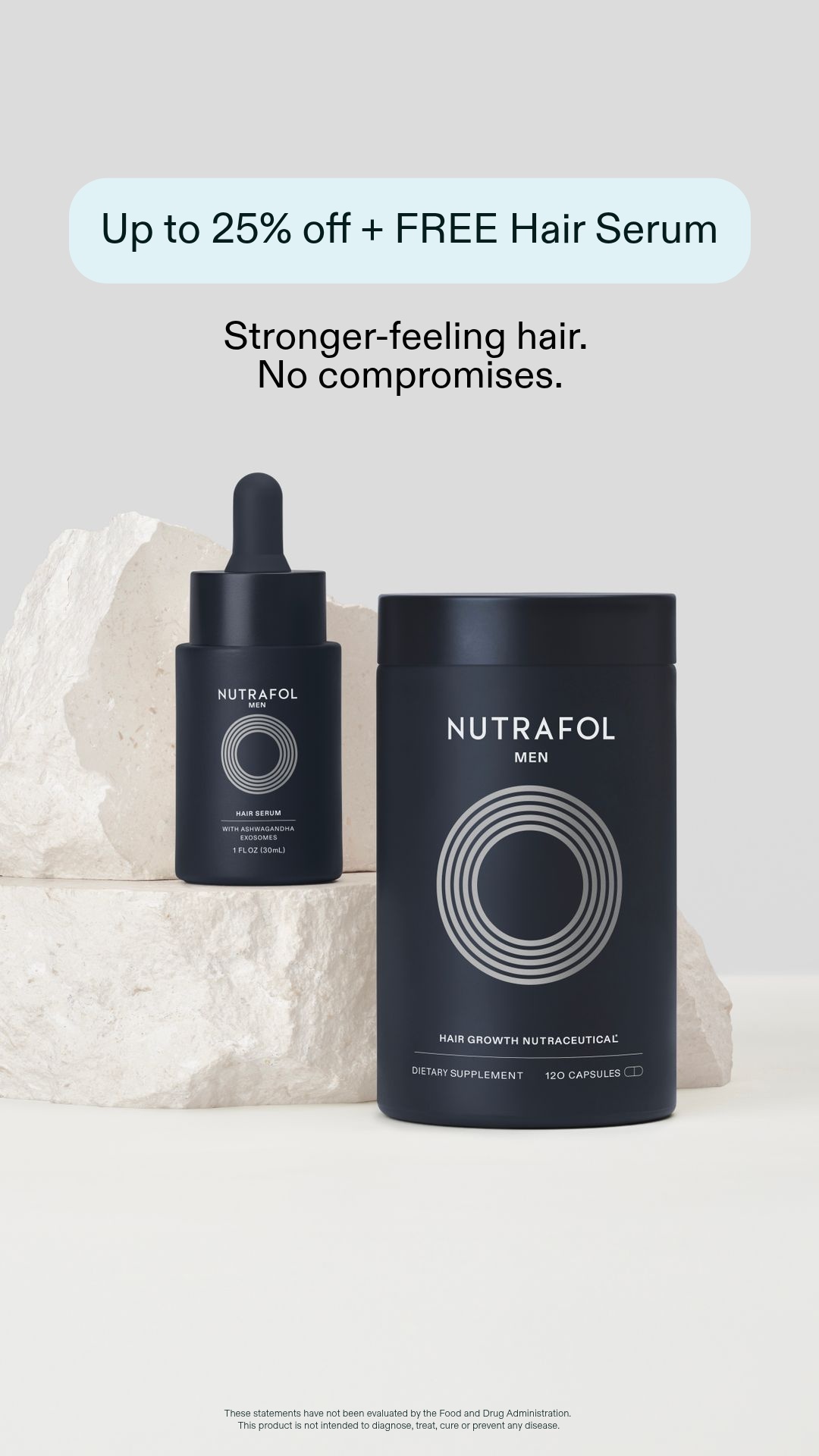 Nutrafol Men Facebook ad