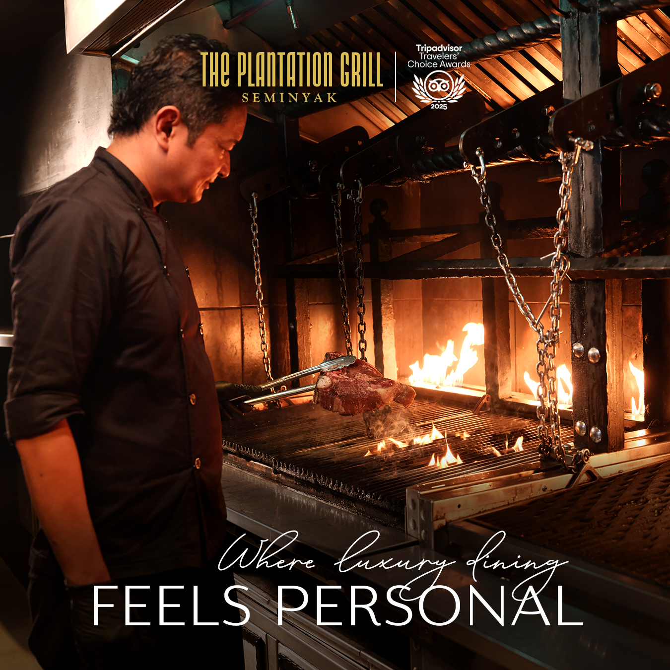 The Plantation Grill Facebook ad from Oct 23, 2025