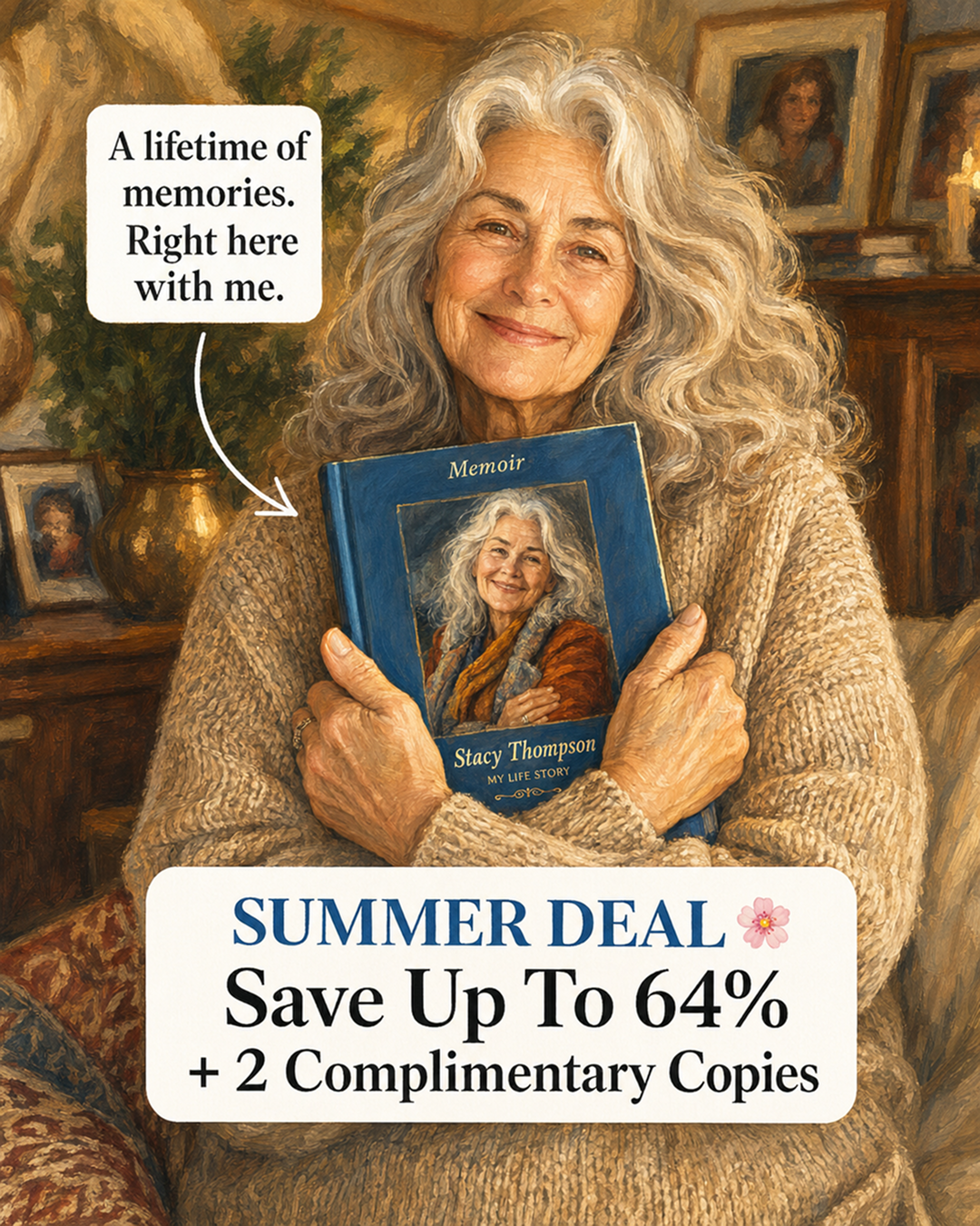 Memowrite Facebook ad