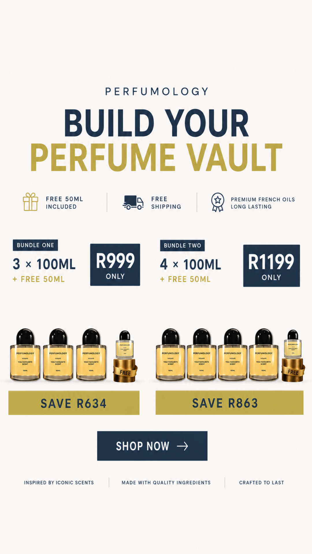 Perfumology Facebook ad