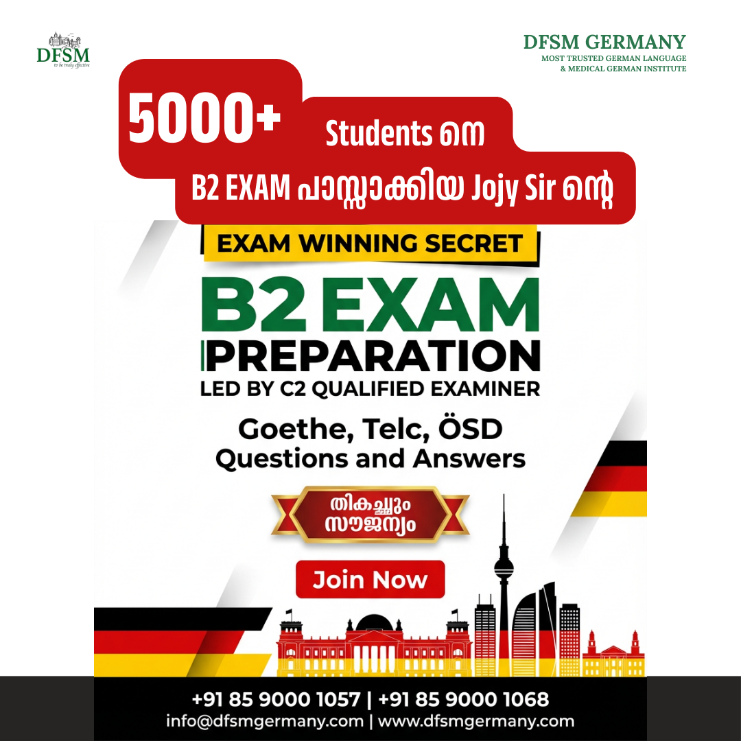 DFSM Germany - Most Trusted Online German & Medical German Institute Facebook ad from Jun 21, 2026
